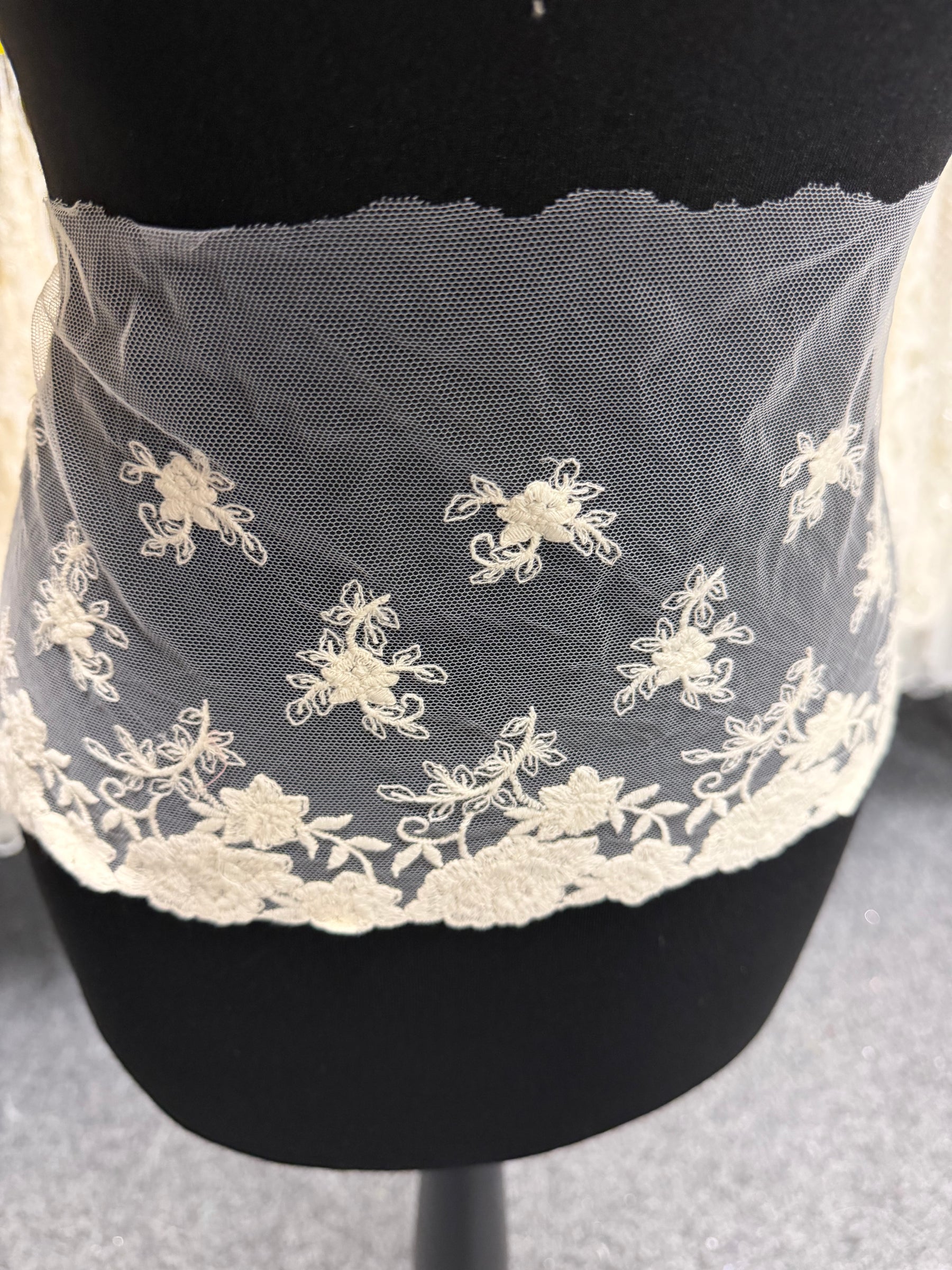 Ivory Cotton Edging - T276