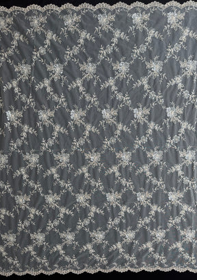 Champagne Beaded Lace – P509
