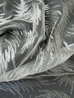 Ivory Sequin Lace - EB3031