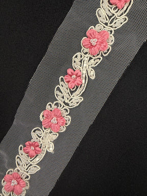 Rose Beaded Edging - T51