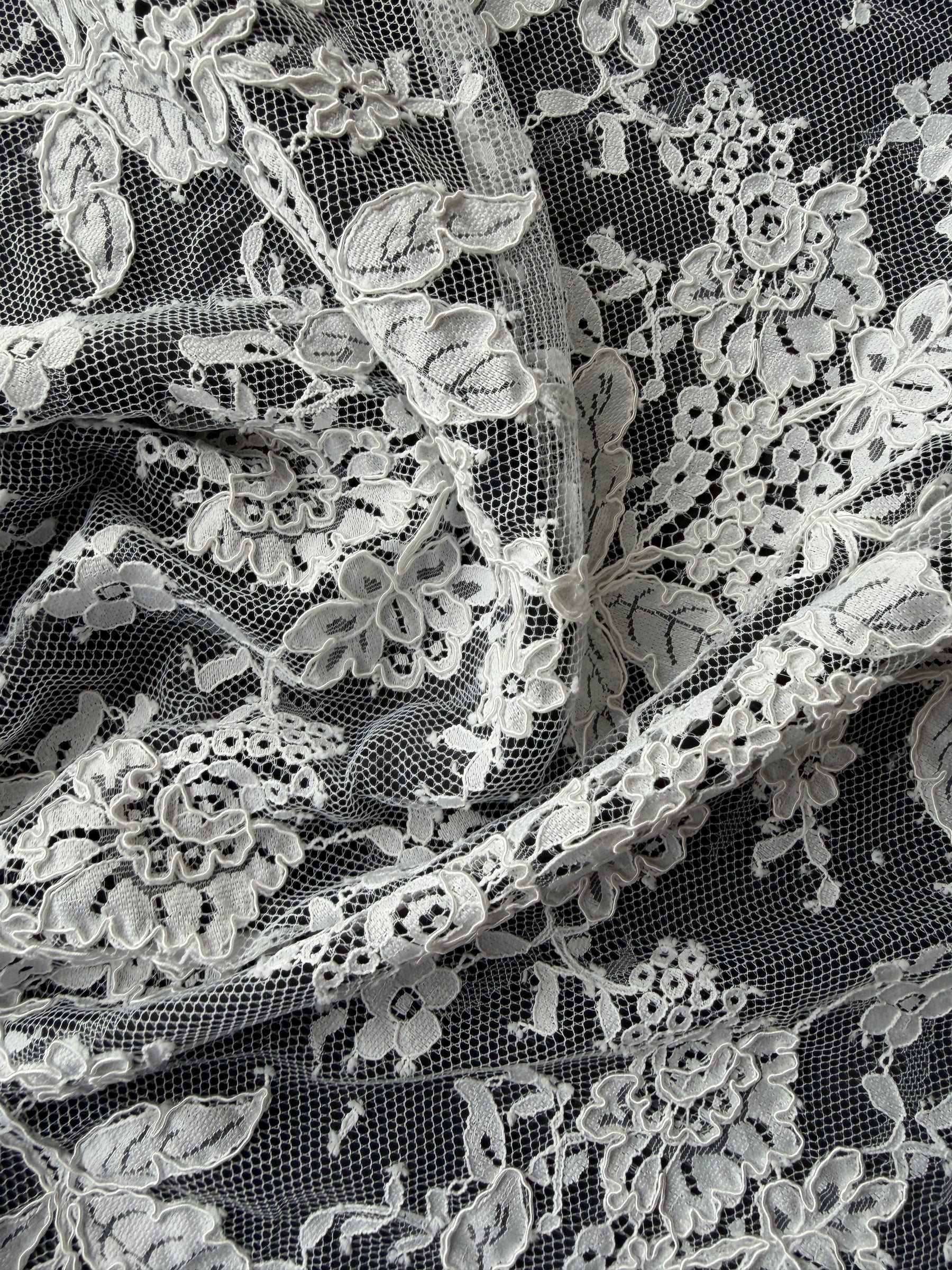 Ivory Corded Lace - Jovi