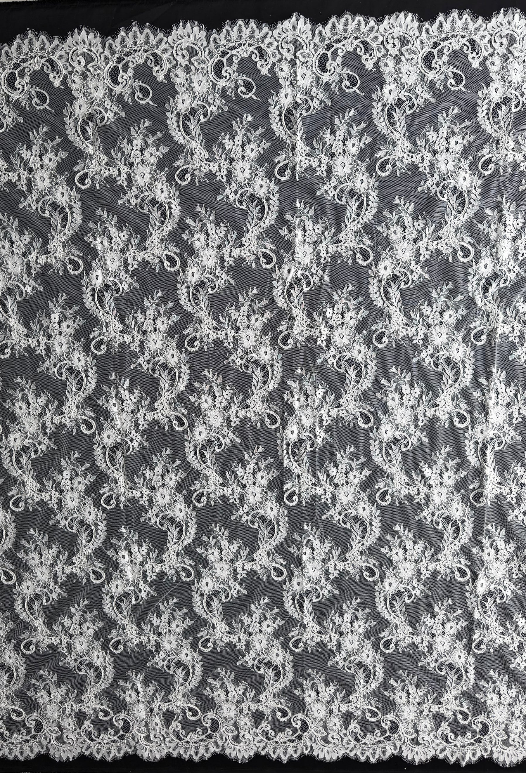Ivory Corded Lace - Freddi