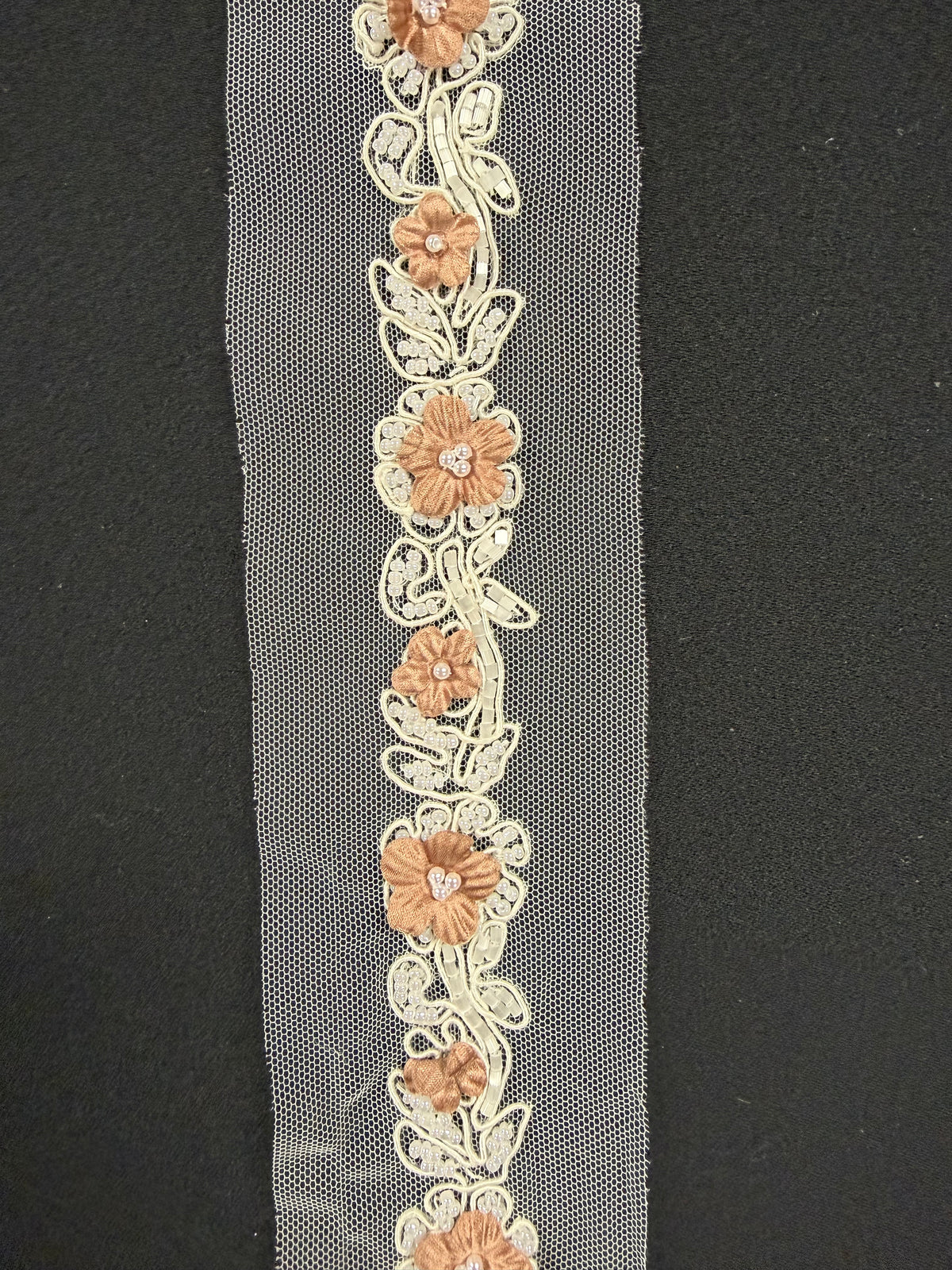 Cocoa Beaded Edging - T51