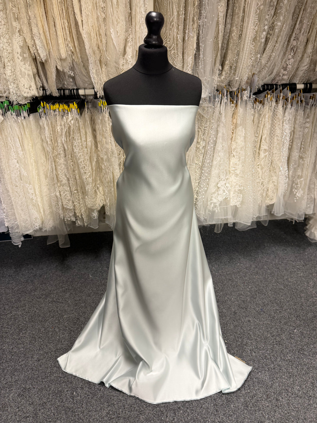 Duck Egg Double Faced Satin - PH1001