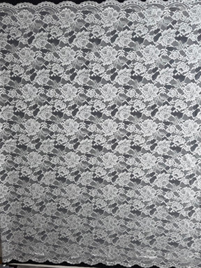 Ivory Raschel Lace - P212