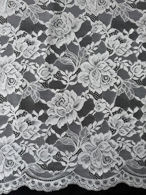 Ivory Raschel Lace - P212