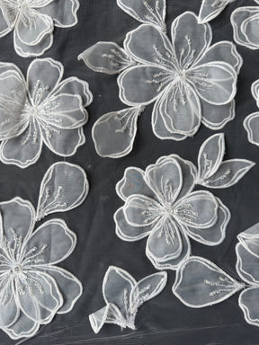 Ivory 3D Lace - Mickey