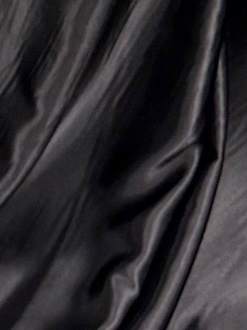 Black Poly Satin - PB1005