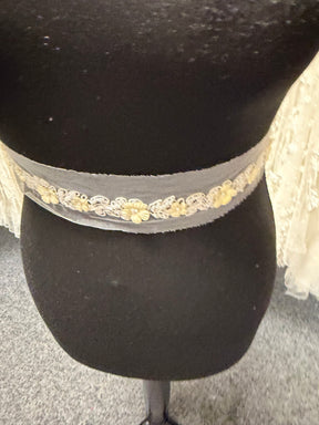 Light Gold Beaded Edging - T51