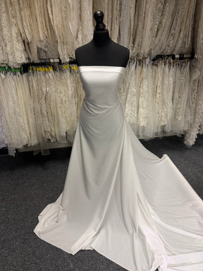 Pale Ivory Crepe De Chine - P742