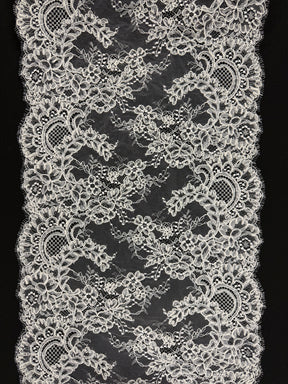 Ivory Corded Lace Trim - Yekta