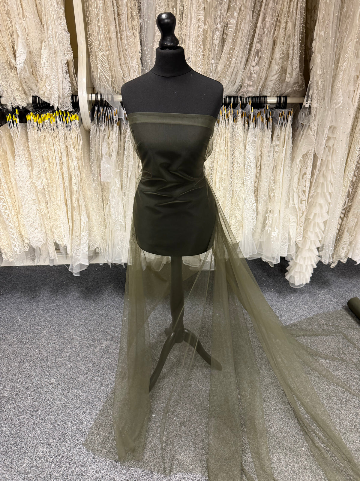 Army Green Tulle - Carnival