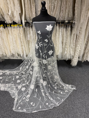 Ivory Beaded Lace - Eldridge