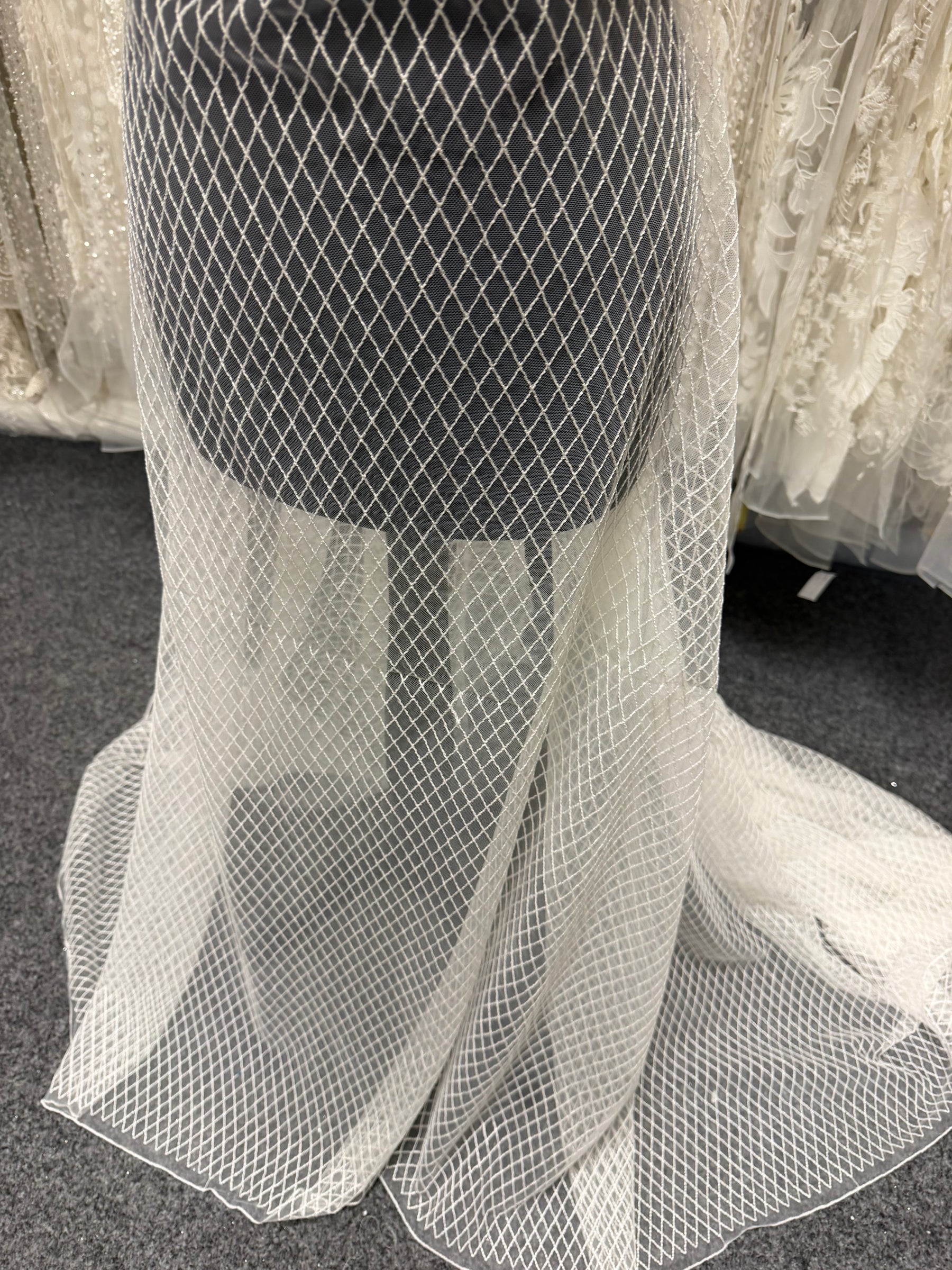 Ivory Embroidery Lace - EB5015