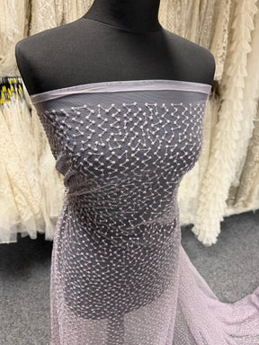 Mulberry Sequin Embroidery Lace - EB3029
