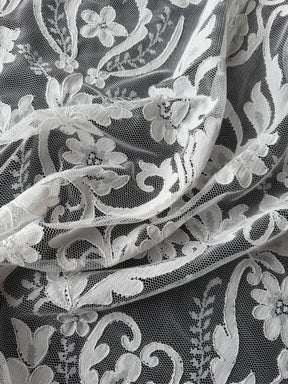 Ivory Corded Lace – Taylin