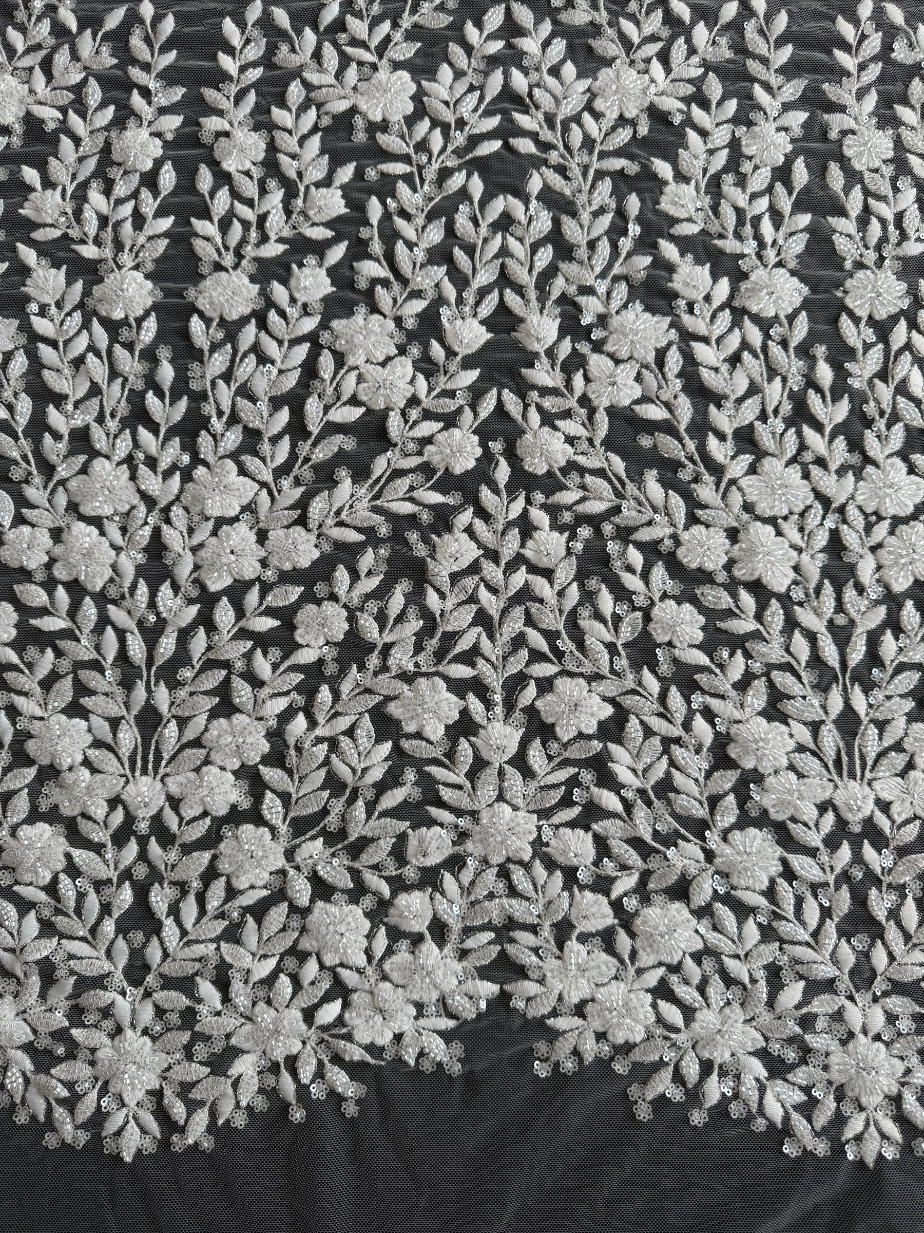 Ivory Beaded Lace - Grove