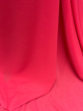 Cerise Polyester Chiffon - Ballerina (CF)