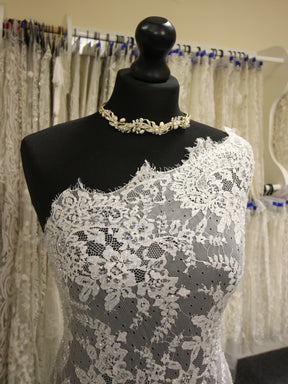 Ivory Beaded Lace - Manny