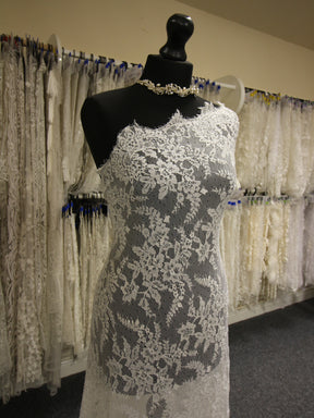 Ivory Beaded Lace - Manny