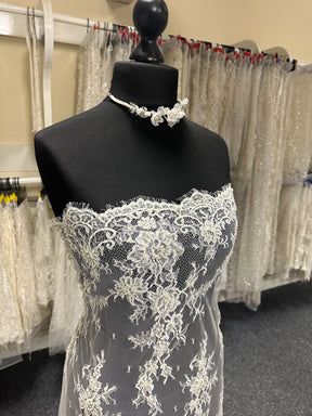 Ivory Beaded Lace – Valerie