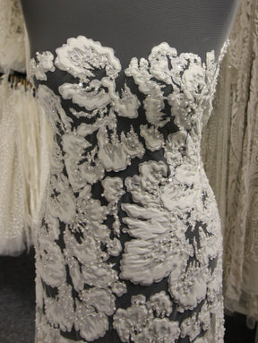 Ivory Embellished Lace - Allie