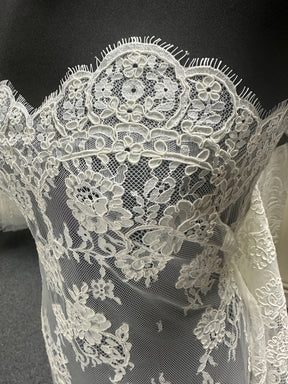 Ivory Corded Lace - Amelia