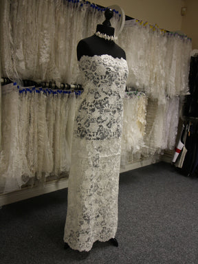 Ivory Corded Lace - Eden