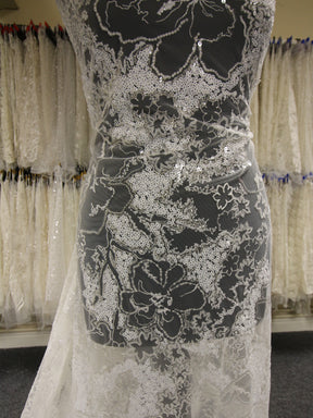 Ivory Sequin Lace - Harlow