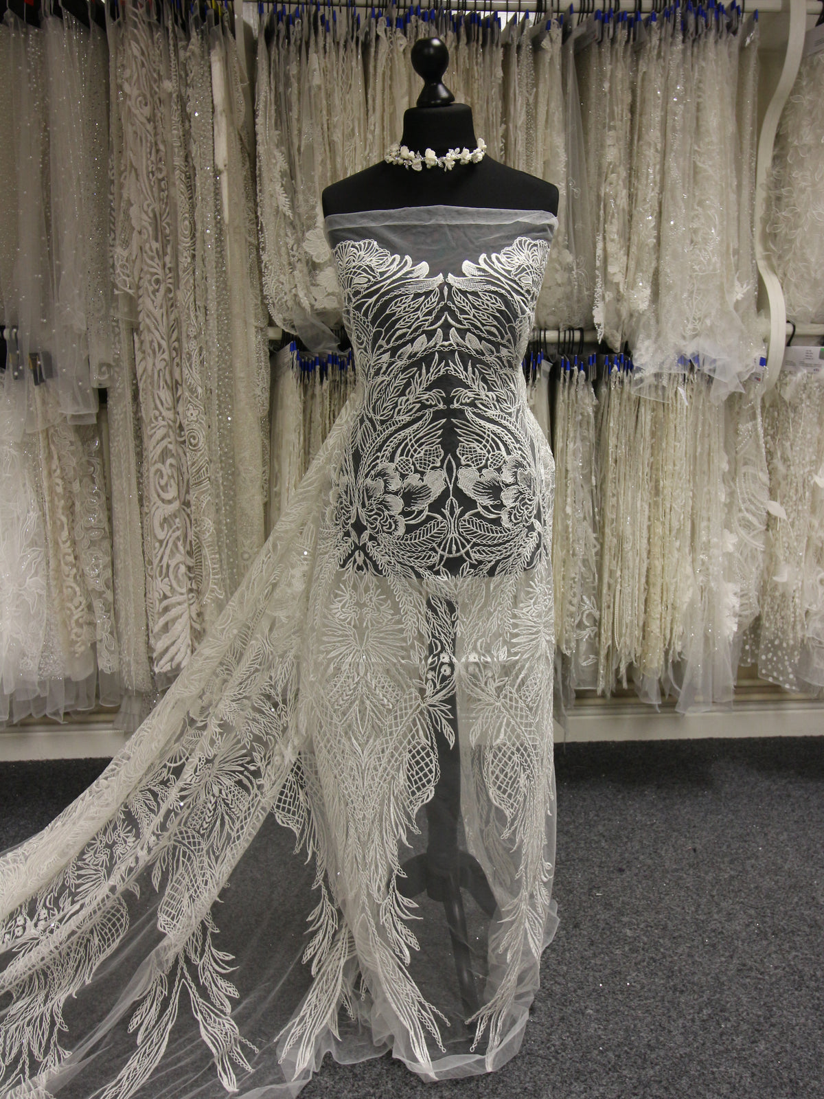 Embroidered Bridal Tulle : Wedding Dress Design - Bridal Fabrics – Page 10