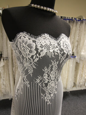 Ivory Raschel Lace - Macey