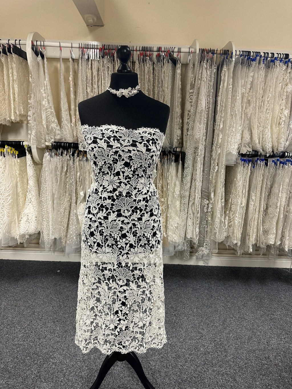 Ivory Guipure Lace
