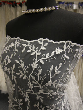 Ivory Embroidery Lace - Vasiliki