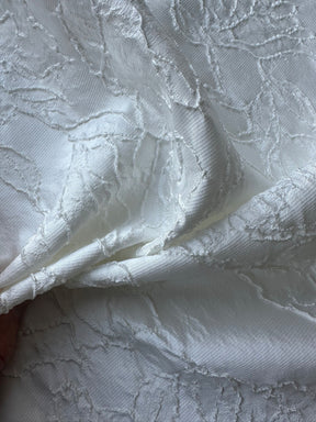 Ivory Cloqué Brocade - Minneapolis