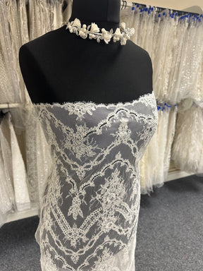 Ivory Corded Lace – Danielle