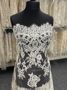 Ivory Corded Lace - Georgina