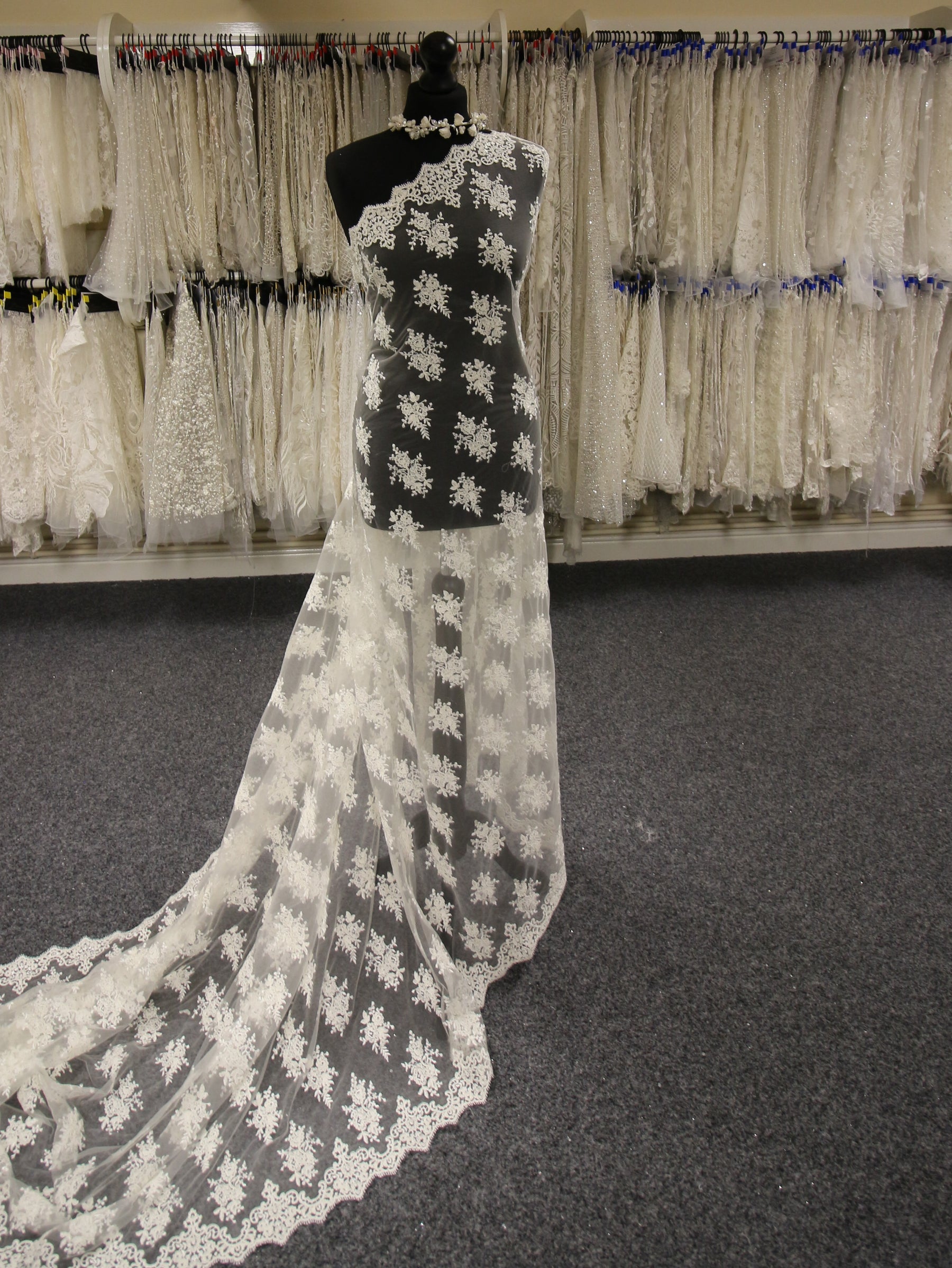 Ivory Corded Lace - Janis