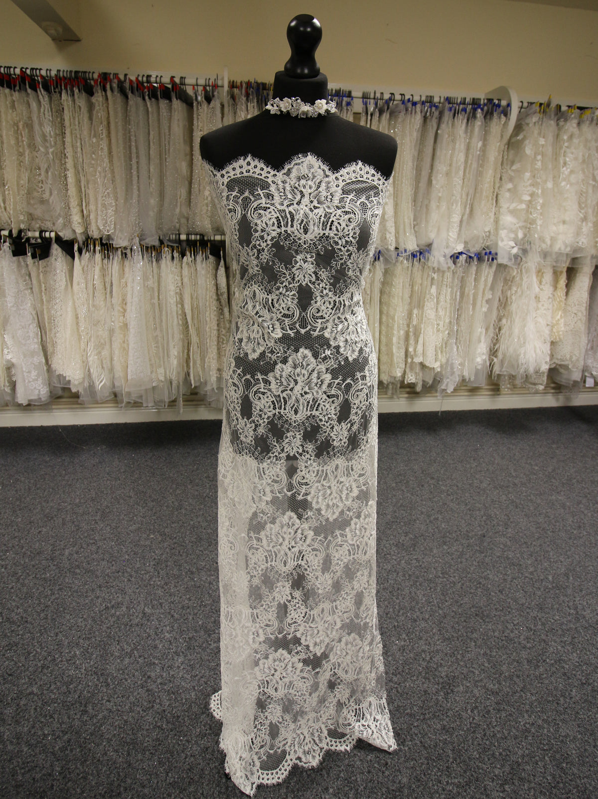 Ivory Corded Lace - Karen