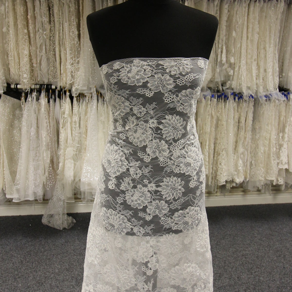 Ivory Corded Lace - Nadia Ivory Corded Lace - Nadia