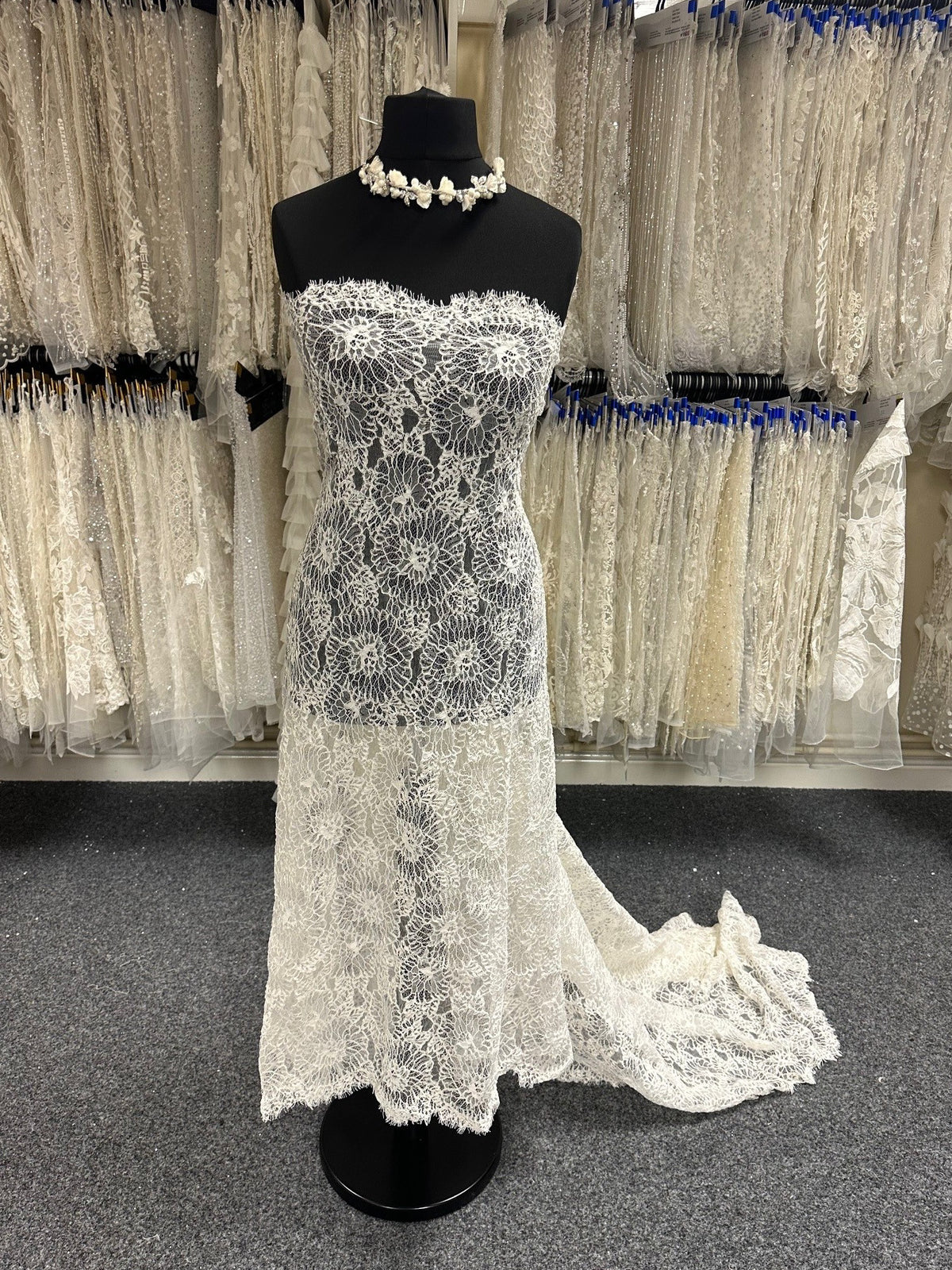 Ivory Corded Lace - Priya