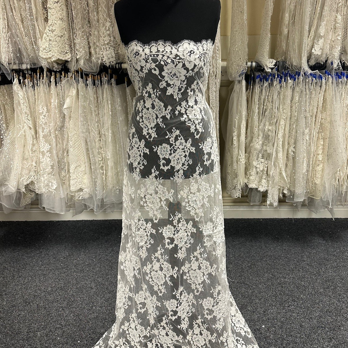 Ivory Corded Lace - Rhiannon