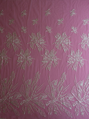 Ivory Embroidered Lace - Leif