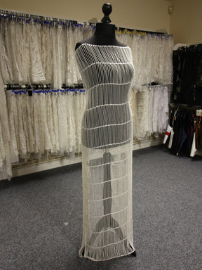 Ivory Contemporary Lace - Leoni