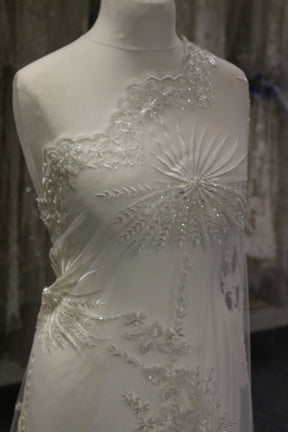 Ivory Beaded Lace - Toni