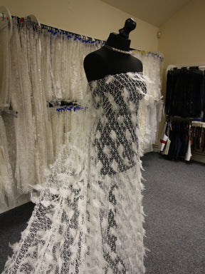 Ivory Feather Lace - Deor