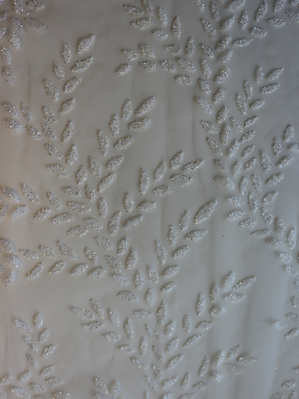 Ivory Glitter Tulle (300cm/118") - Balsinde