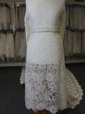 Ivory Guipure Lace - Cristal