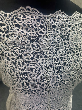 Ivory Guipure Lace – Isabella