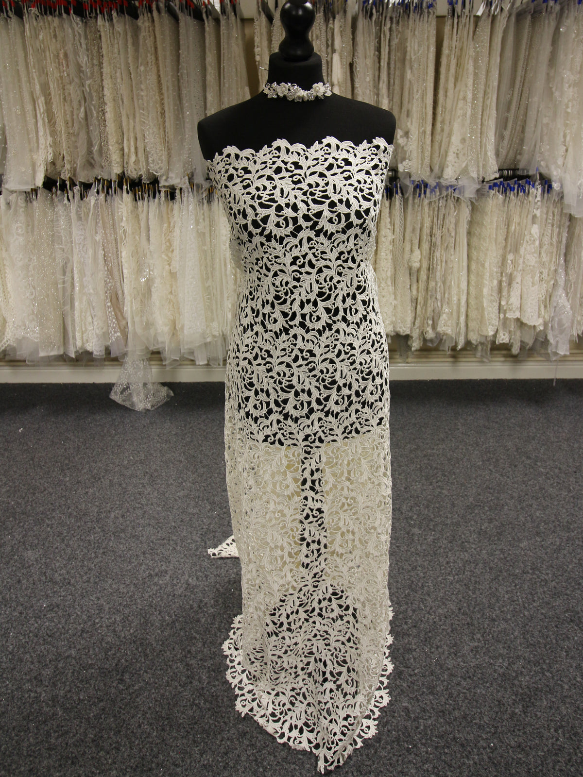 Ivory Guipure Lace - Klara