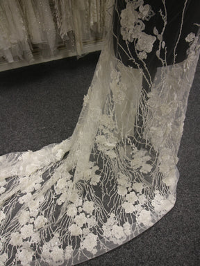 Ivory 3D Embroidered Lace - Augustine